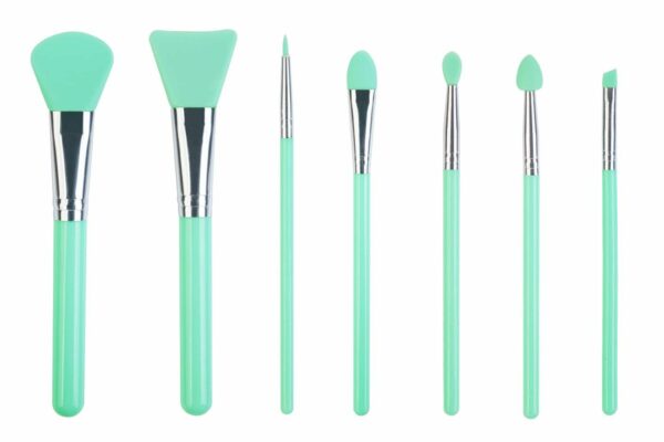 Epoxy Brushes Silicon Epoxy Brushes Set of 7 – Lime Green – ART R US